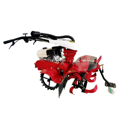 정밀 재배를 위한 4WD 미니 파워 틸러 7hp 작은 로터리 잡초 재배기