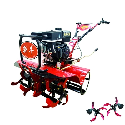 조정 가능한 작업 폭 45-85cm 자동 변속기와 벨트 전송과 함께 미니 틸러