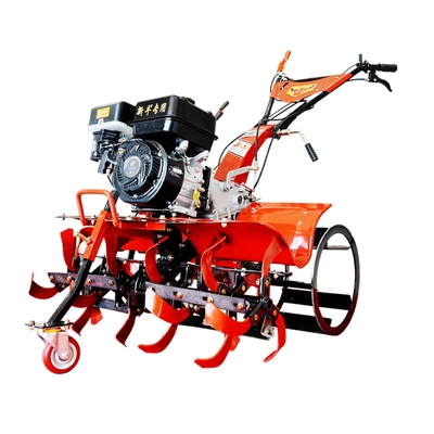 새로 디자인 된 170F 가솔린 엔진 4WD 미니 파워 틸러 농장용 컴팩트