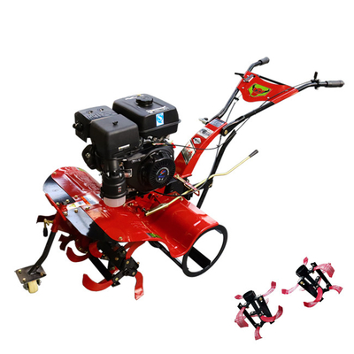 170F 7HP 4.05KW 기어 변속기 수동 시작 높은 안전 수준으로 미니 파워 틸러