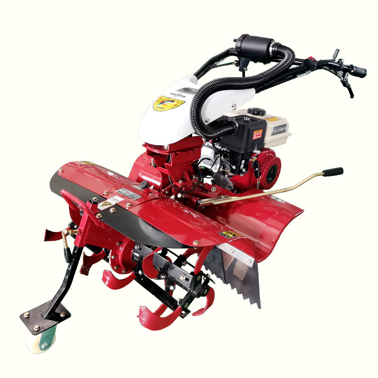 정밀 재배를 위한 4WD 미니 파워 틸러 7hp 작은 로터리 잡초 재배기