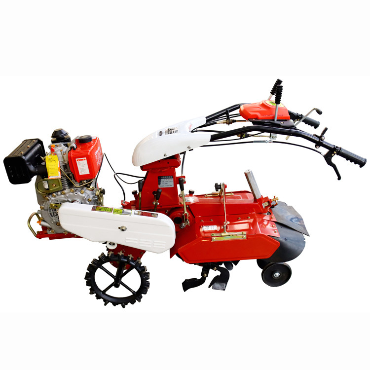 5.2KW 4륜 구동 디젤 엔진 덤불 재배기 10-40cm 폭